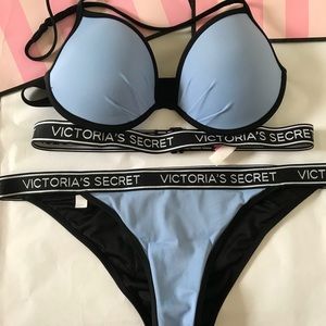VICTORIA’S SECRET LOGO BIKINI SET 34B/S  SOLD OUT!